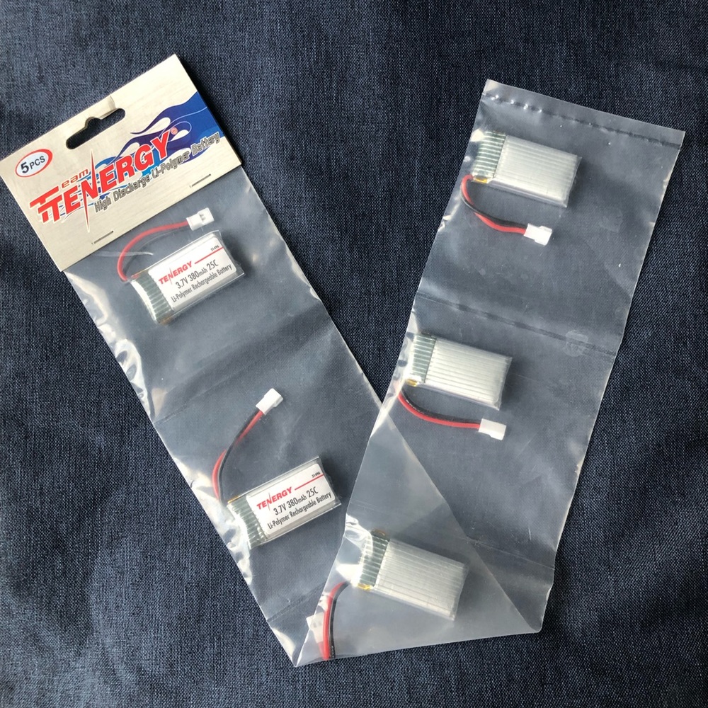 Team Tenergy rechargeable Battery Pack Lot. For drones.